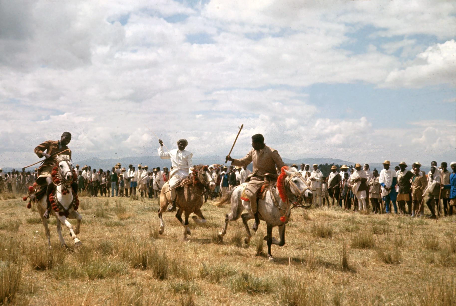 Horsemen Performing as in a Tournament
