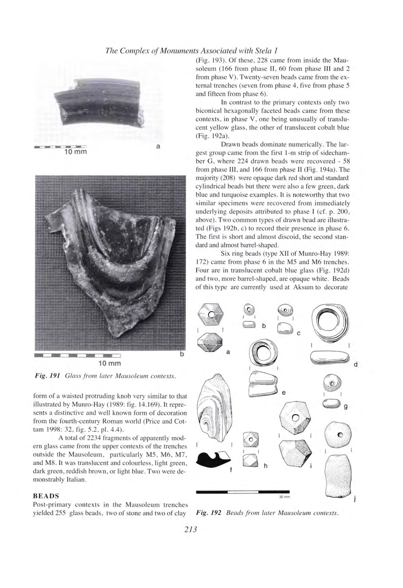 Archaeology at Aksum, Ethiopia, 1993-7, Volume I — illustrated page 232