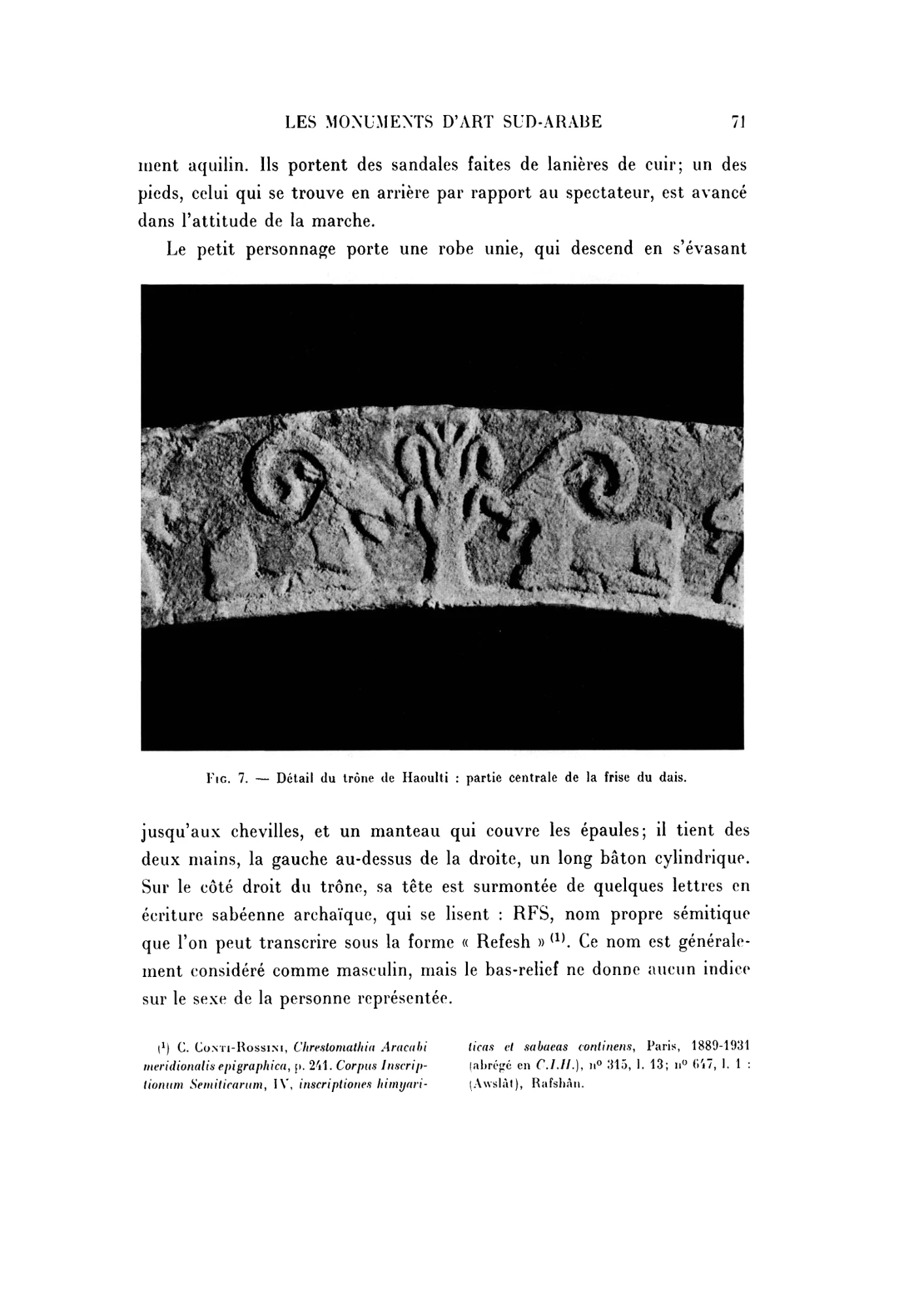 Les monuments d'art sud-arabe découverts sur le site de Haoulti (Ethiopie) en 1959 — illustrated page 9