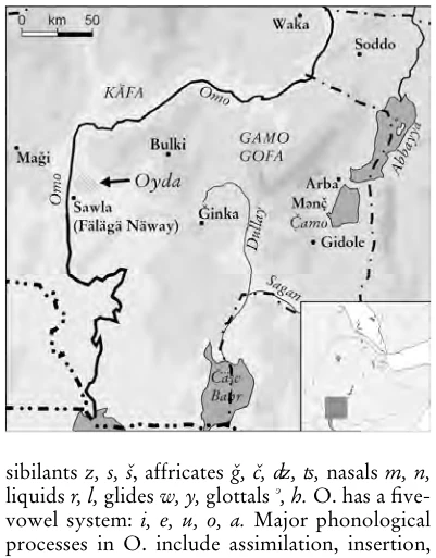 Illustration, Encyclopaedia Aethiopica volume 4, PDF page 111