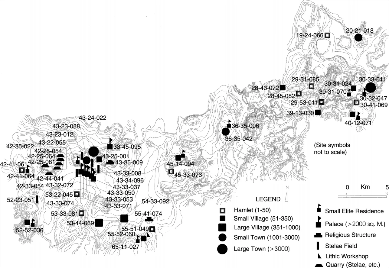 Changing Settlement Patterns in the Aksum-Yeha Region of Ethiopia: 700 BC - AD 850 — illustration 1, PDF page 158