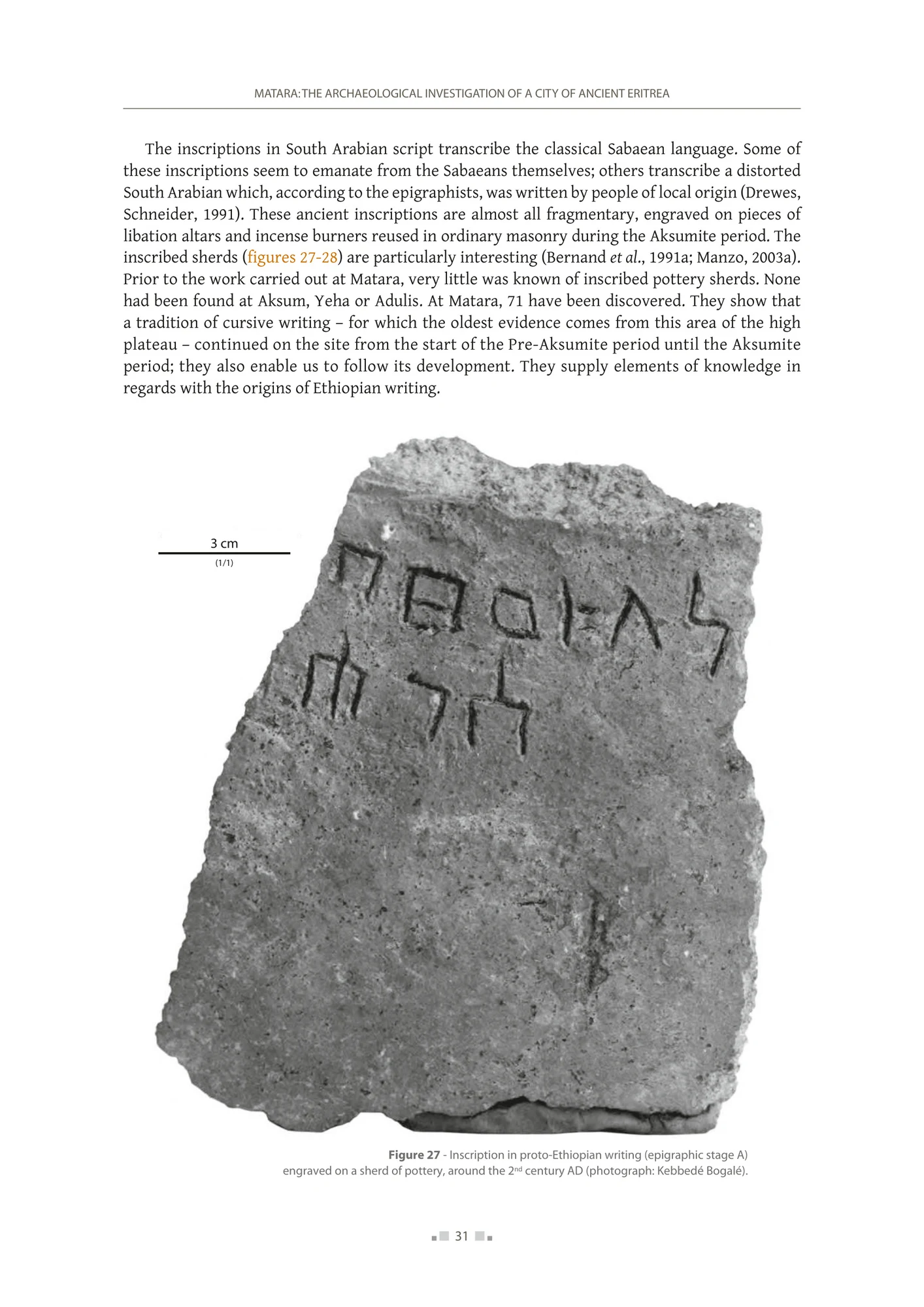 Matara: the Archaeological Investigation of a City of Ancient Eritrea — PDF page 21