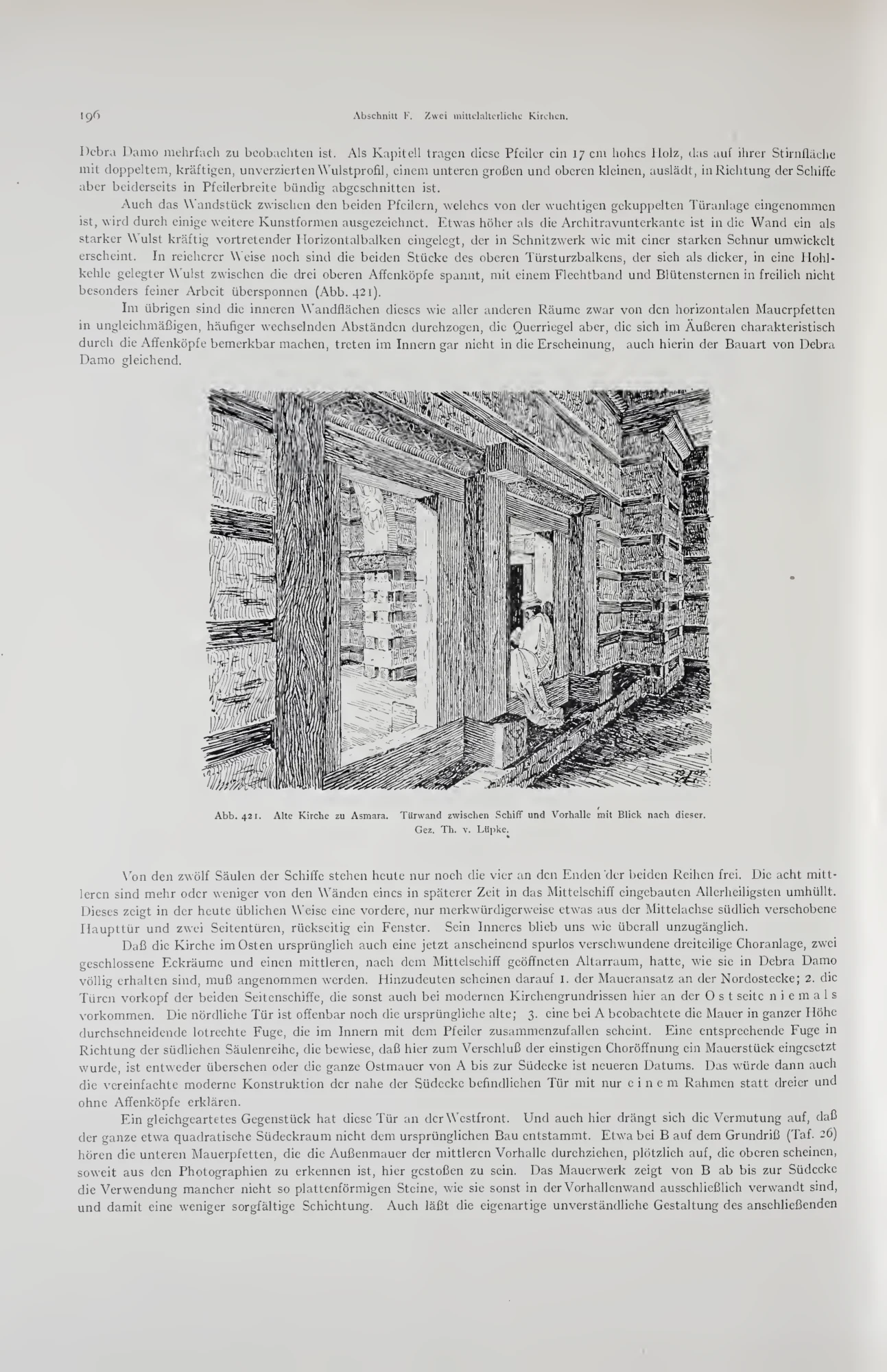Deutsche Aksum-Expedition, Band II: Ältere Denkmäler Nordabessiniens — illustrated page 206