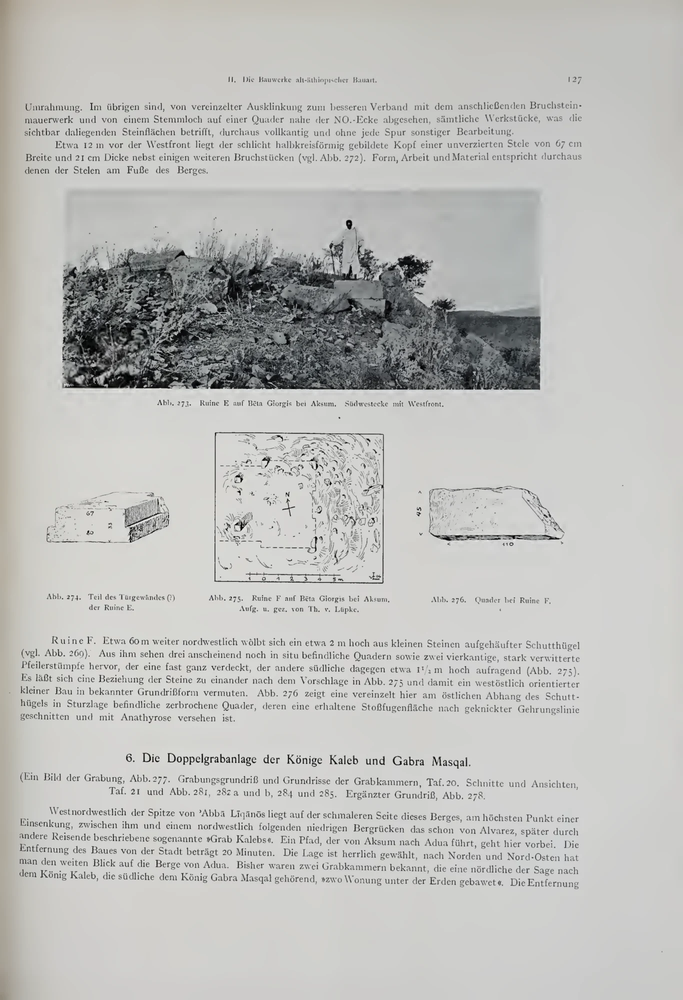 Deutsche Aksum-Expedition, Band II: Ältere Denkmäler Nordabessiniens — illustrated page 137