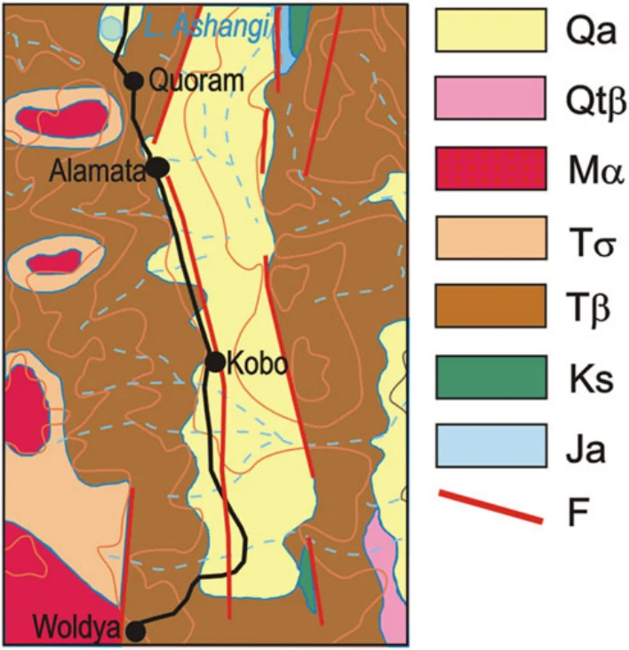 Landscapes and Landforms of Ethiopia — illustration 1, PDF page 217