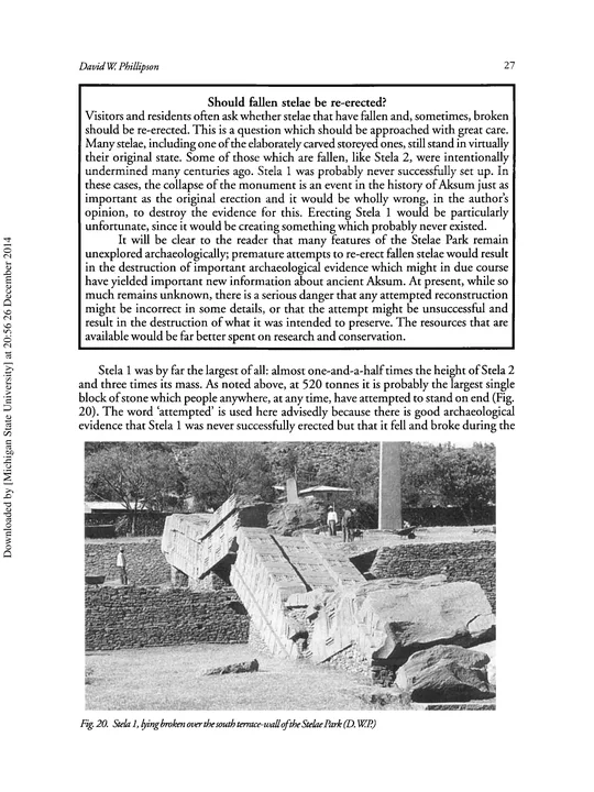 Aksum: An archaeological introduction and guide — illustrated page 28