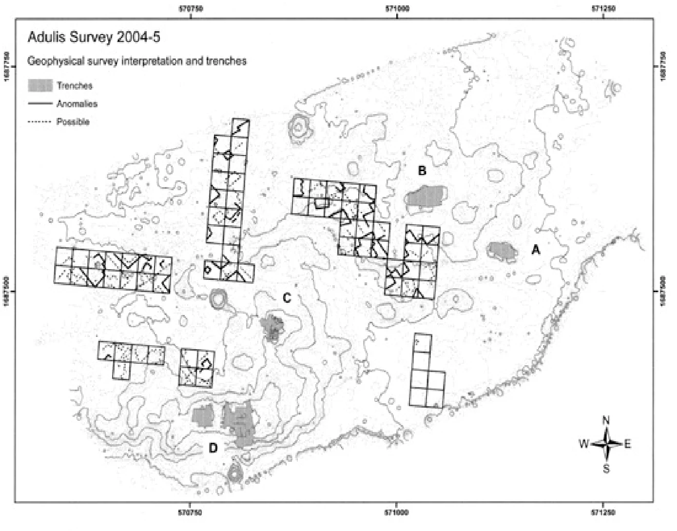 The Ancient Red Sea Port of Adulis, Eritrea: Results of the Eritro-British Expedition, 2004-5 — illustration 1, PDF page 60