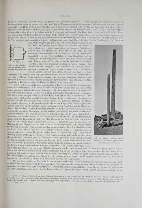 Deutsche Aksum-Expedition, Band II: Ältere Denkmäler Nordabessiniens — illustrated page 31