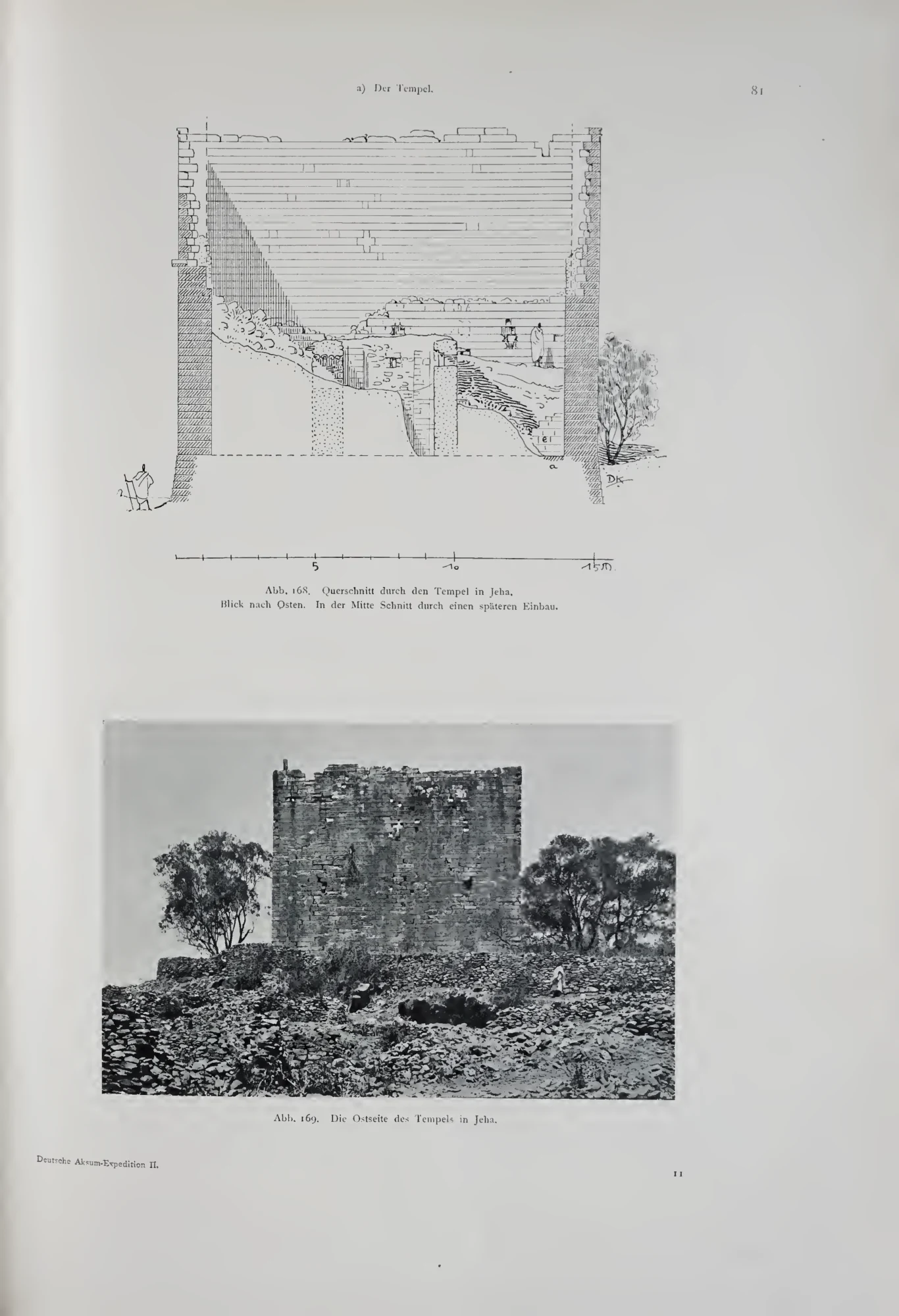 Deutsche Aksum-Expedition, Band II: Ältere Denkmäler Nordabessiniens — illustrated page 91