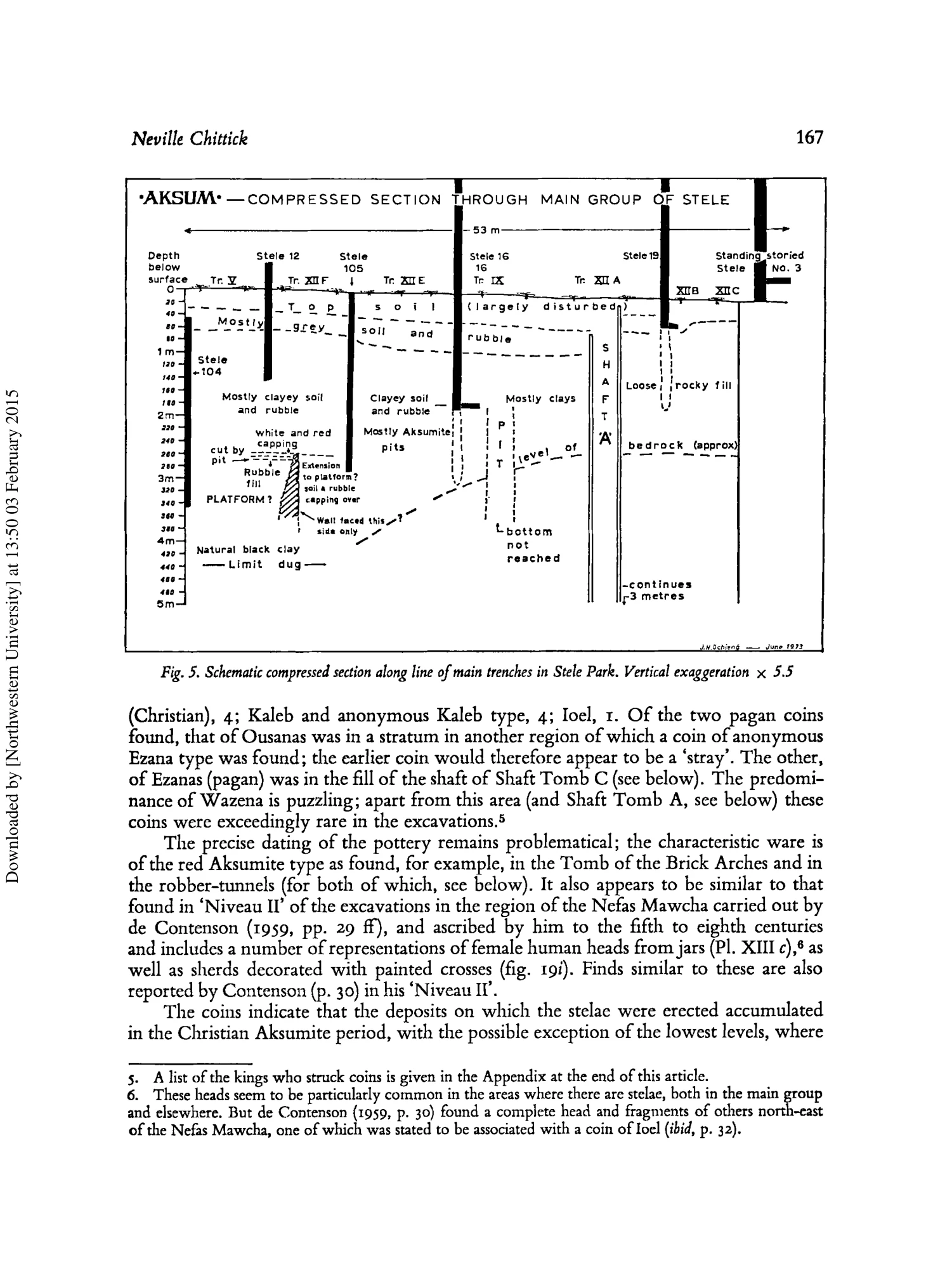 Excavations at Aksum, 1973–4: a Preliminary Report — illustrated page 10