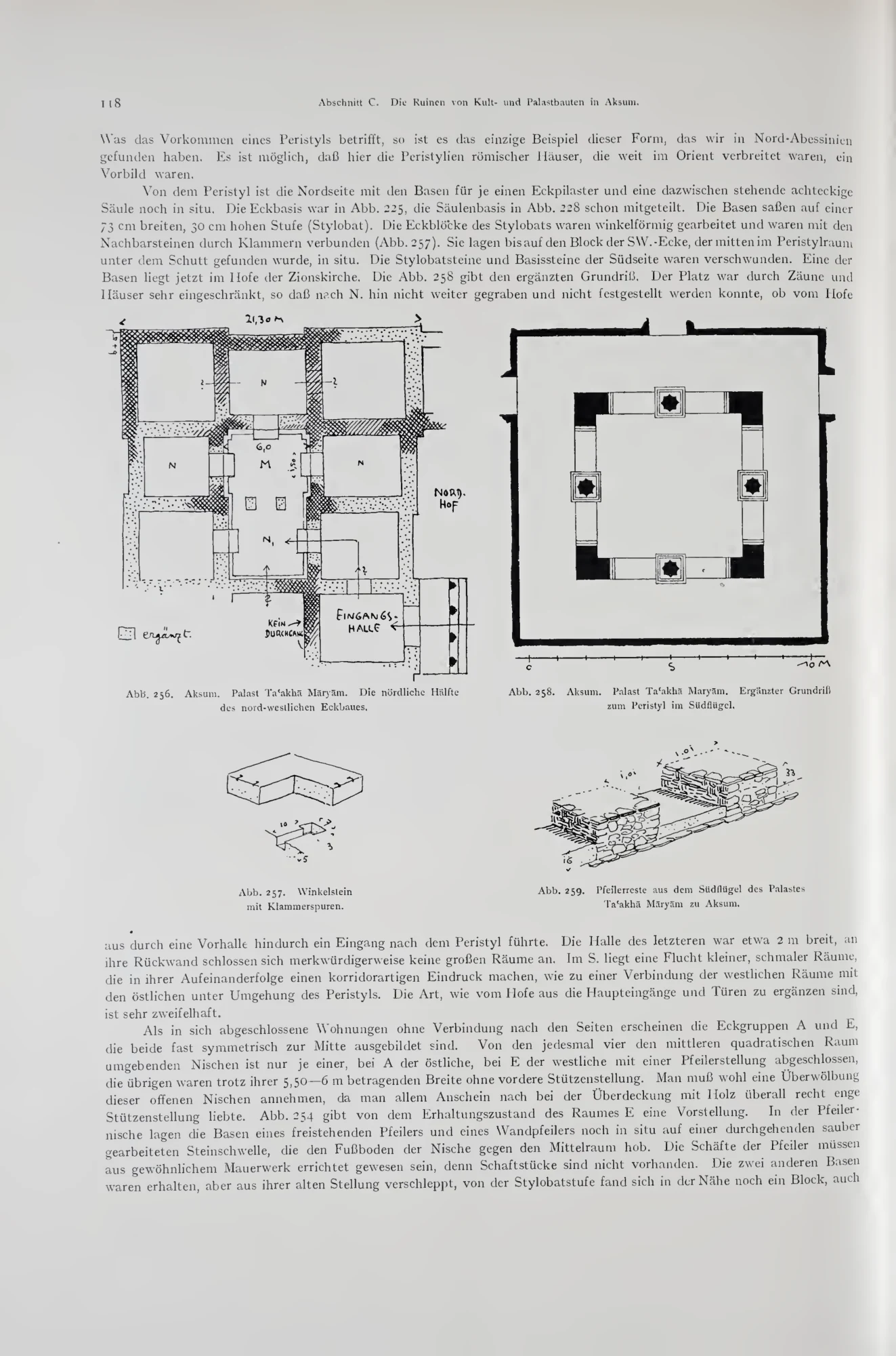 Deutsche Aksum-Expedition, Band II: Ältere Denkmäler Nordabessiniens — illustrated page 128