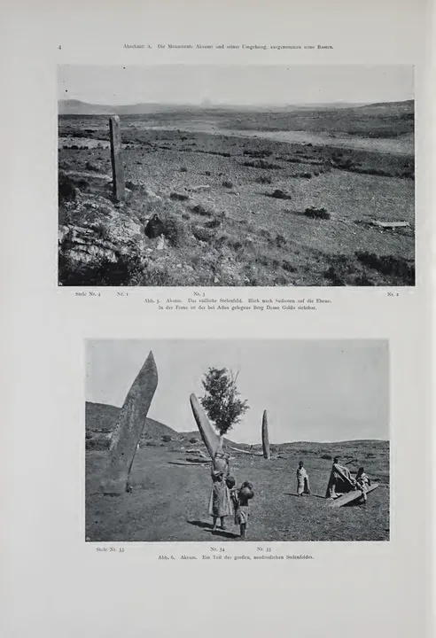 Deutsche Aksum-Expedition, Band II: Ältere Denkmäler Nordabessiniens — illustrated page 14