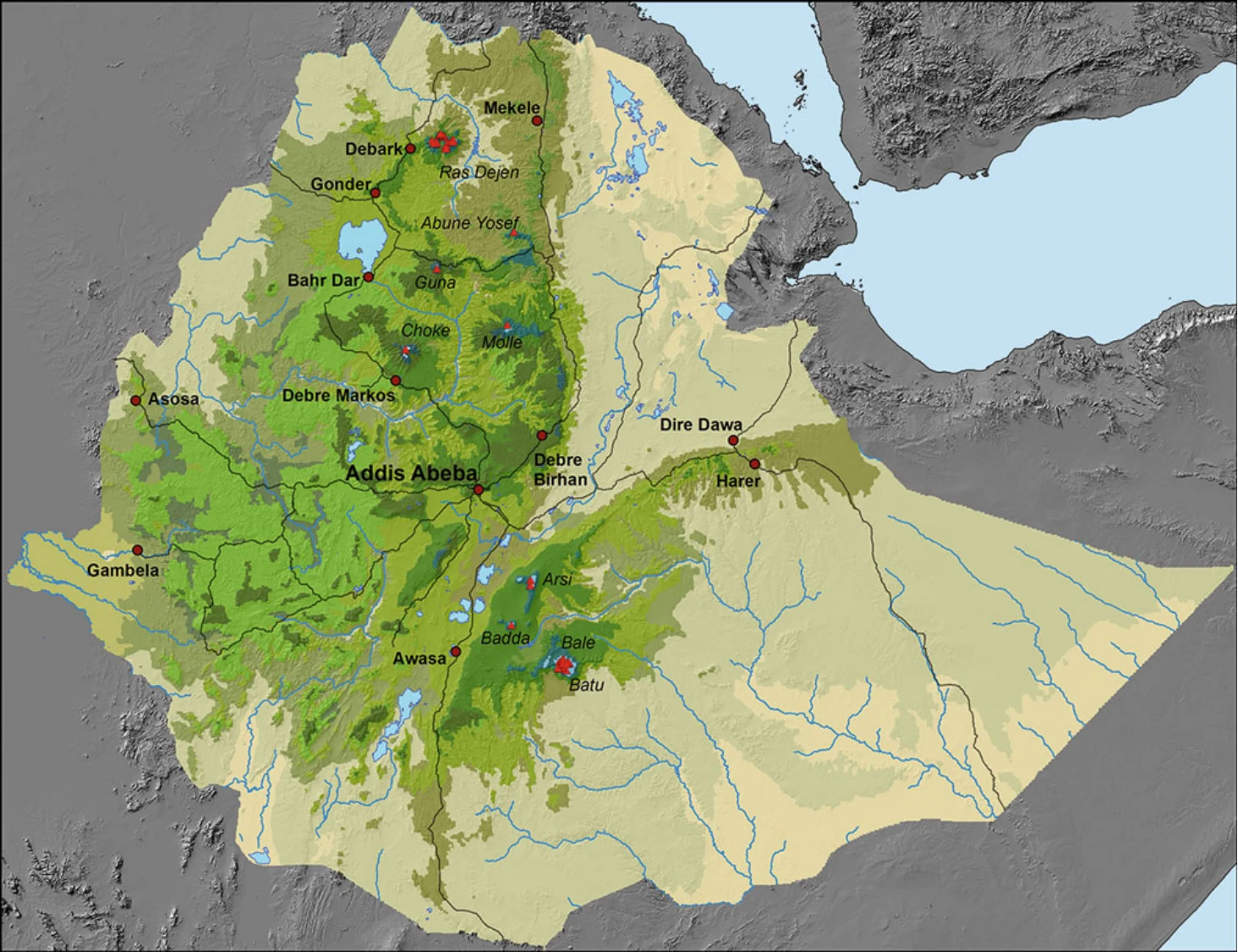 Landscapes and Landforms of Ethiopia — illustration 1, PDF page 145