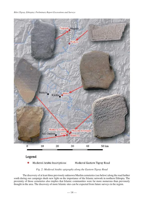 Preliminary Report: Excavations and Surveys, Bilet (Tigray, Ethiopia), 1-20 December 2018 — illustrated page 14