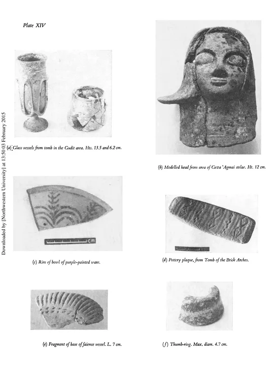 Excavations at Aksum, 1973–4: a Preliminary Report — illustrated page 35
