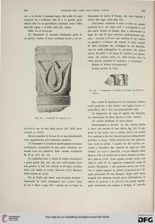 Ricerche nel luogo dell'antica Adulis (Colonia Eritrea) — illustrated page 31