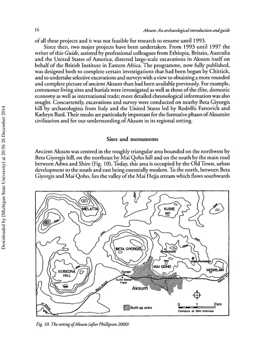 Aksum: An archaeological introduction and guide — illustrated page 17