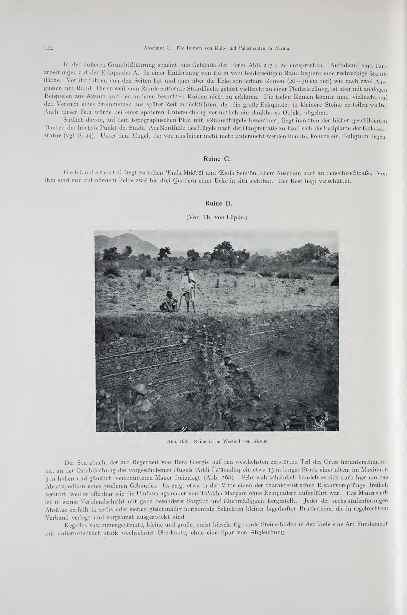 Deutsche Aksum-Expedition, Band II: Ältere Denkmäler Nordabessiniens — illustrated page 134