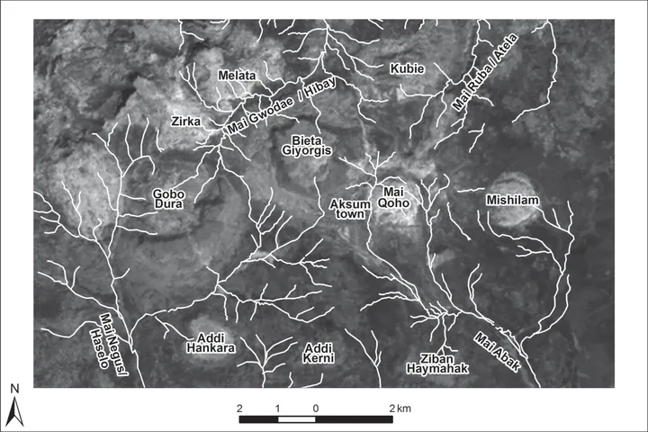 Ancient Settlement Patterns in the Area of Aksum (Tigray, Northern Ethiopia) – Ca. 900 BCE–800/850 CE — illustration 1, PDF page 24