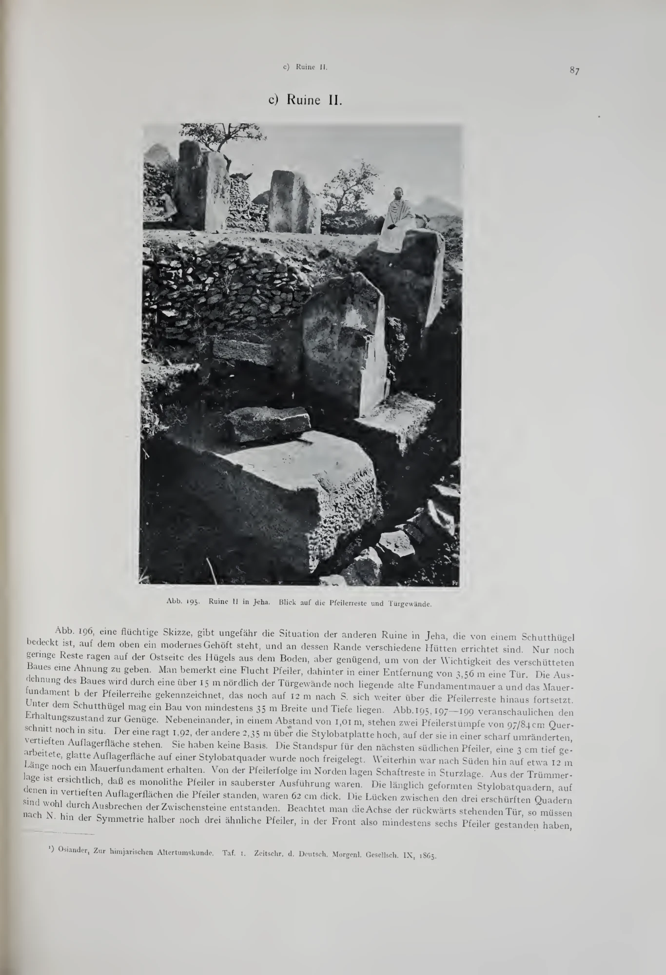 Deutsche Aksum-Expedition, Band II: Ältere Denkmäler Nordabessiniens — illustrated page 97