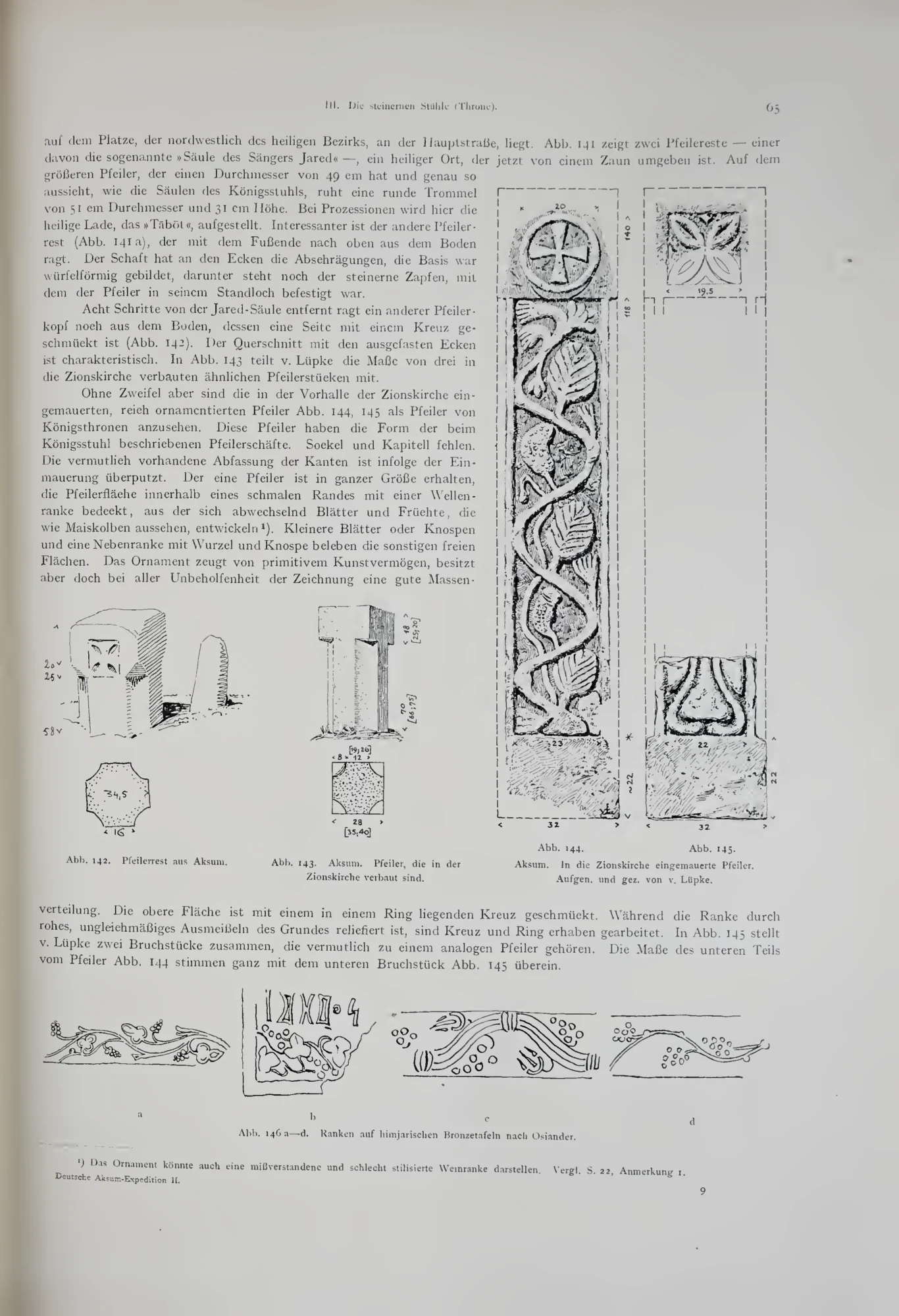Deutsche Aksum-Expedition, Band II: Ältere Denkmäler Nordabessiniens — illustrated page 75