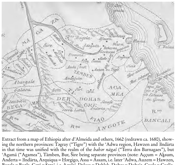Illustration, Encyclopaedia Aethiopica volume 4, PDF page 917
