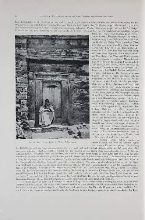 Deutsche Aksum-Expedition, Band II: Ältere Denkmäler Nordabessiniens — illustrated page 22