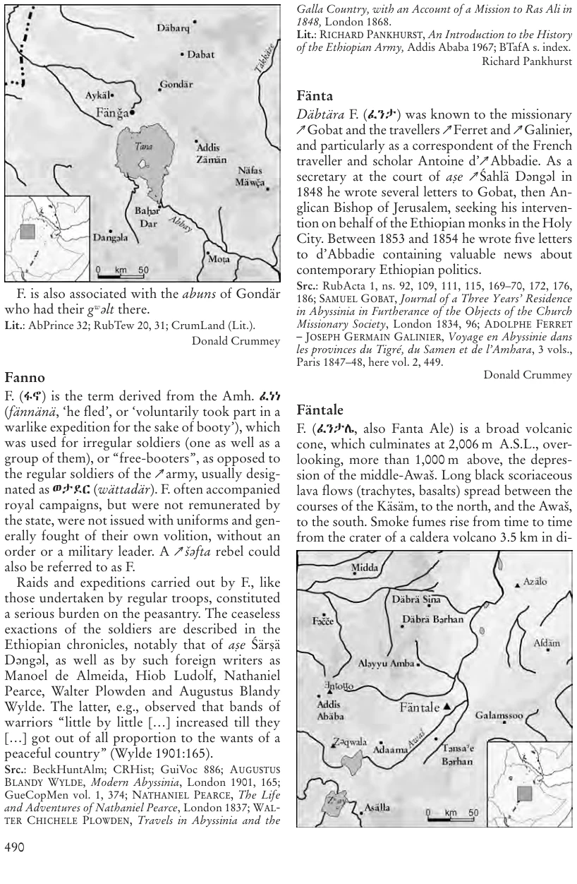 Illustrations, Encyclopaedia Aethiopica volume 2, PDF page 525