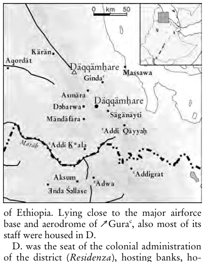 Illustration, Encyclopaedia Aethiopica volume 2, PDF page 130