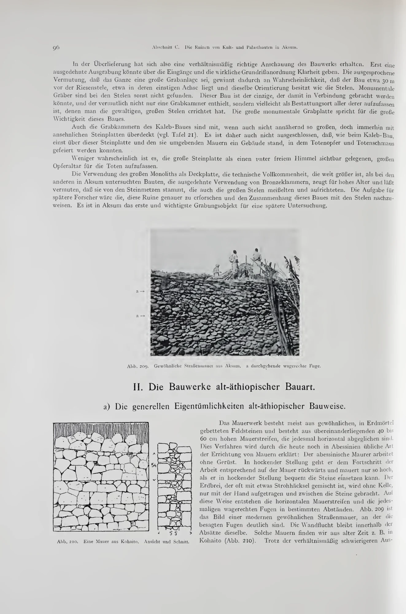 Deutsche Aksum-Expedition, Band II: Ältere Denkmäler Nordabessiniens — illustrated page 106