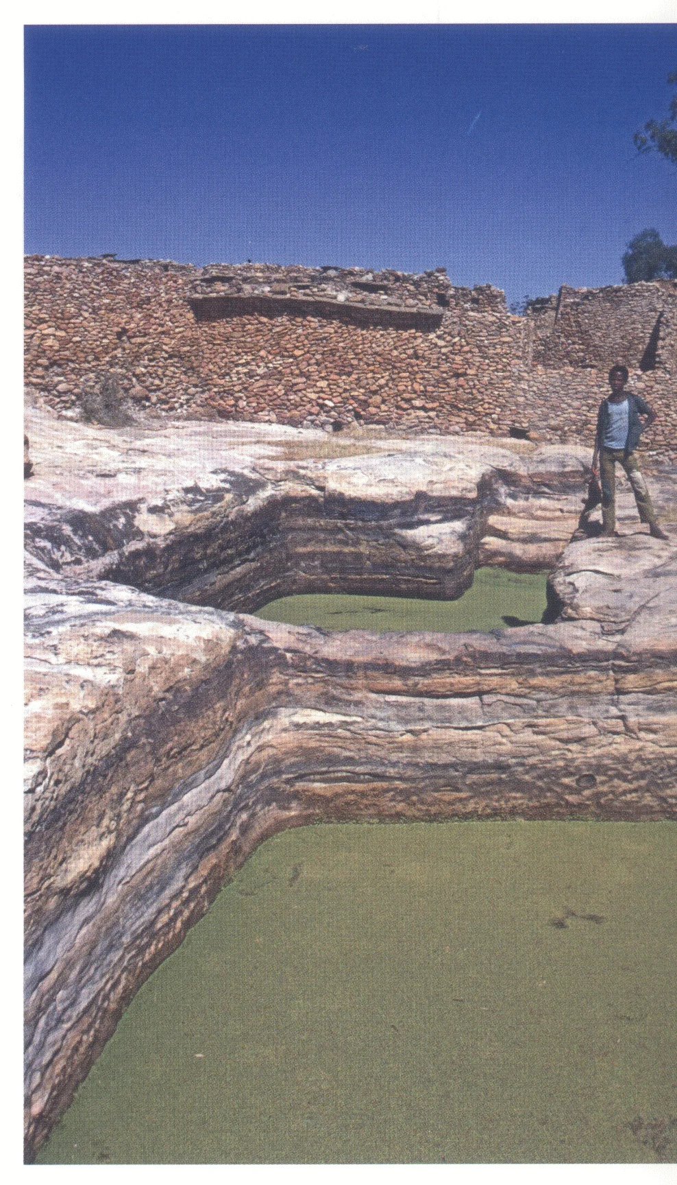Debra Damo, rock-cut cisterns, 1993.
