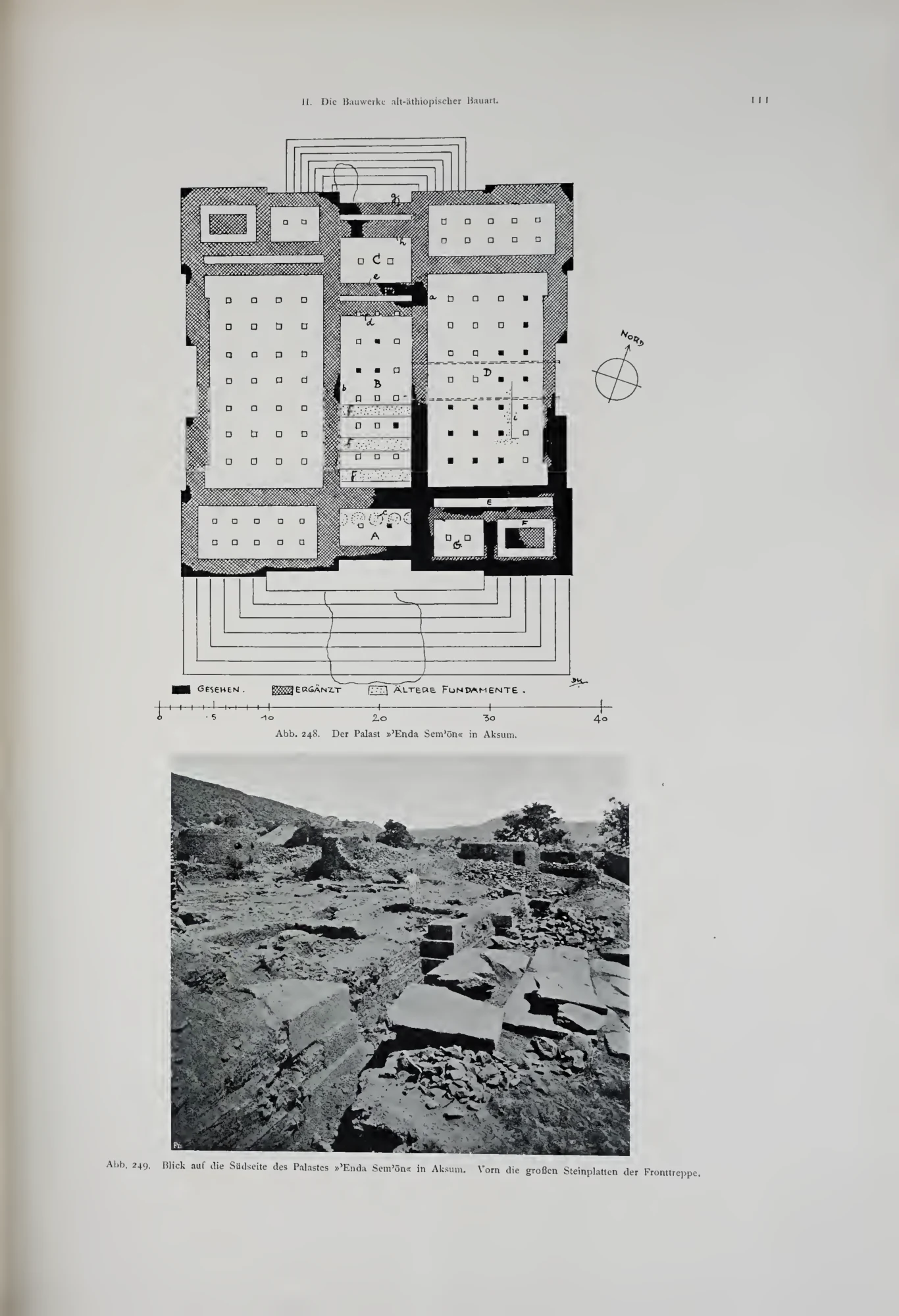 Deutsche Aksum-Expedition, Band II: Ältere Denkmäler Nordabessiniens — illustrated page 121