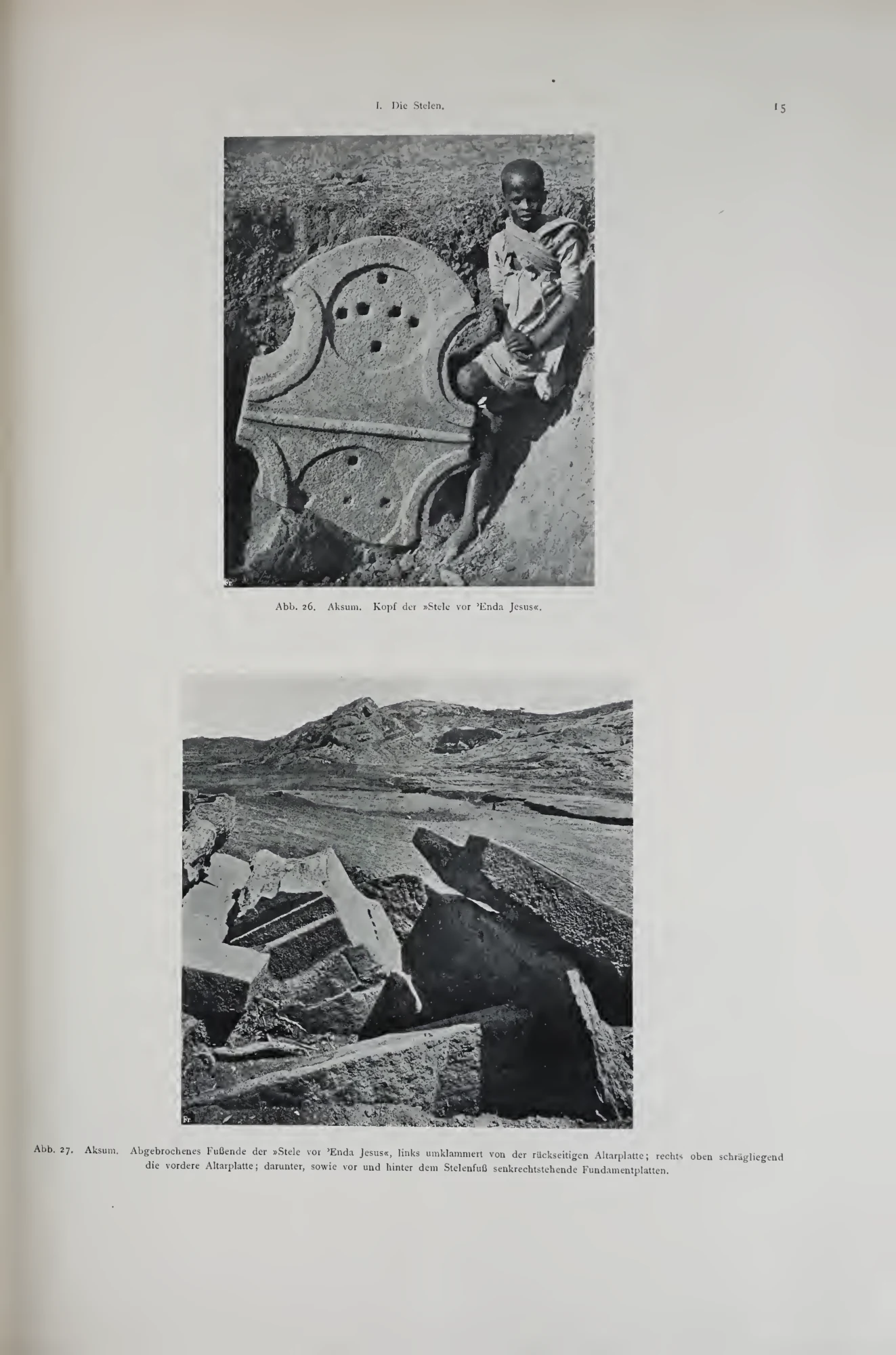 Deutsche Aksum-Expedition, Band II: Ältere Denkmäler Nordabessiniens — illustrated page 25