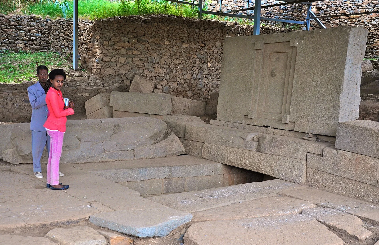 Tomb of the False Door, Northern Stelae Field, Aksum