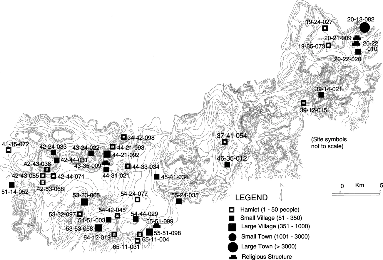 Changing Settlement Patterns in the Aksum-Yeha Region of Ethiopia: 700 BC - AD 850 — illustration 1, PDF page 95
