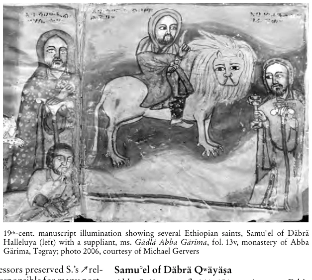 Illustration, Encyclopaedia Aethiopica volume 4, PDF page 540