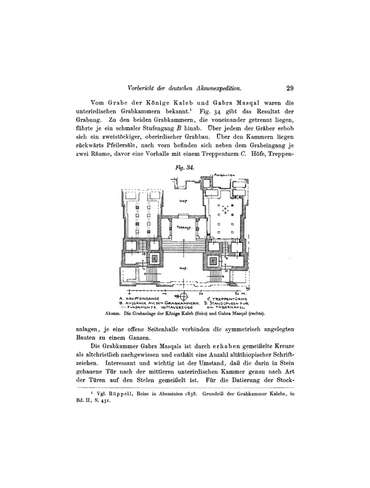 Vorbericht der Deutschen Aksumexpedition — illustrated page 30
