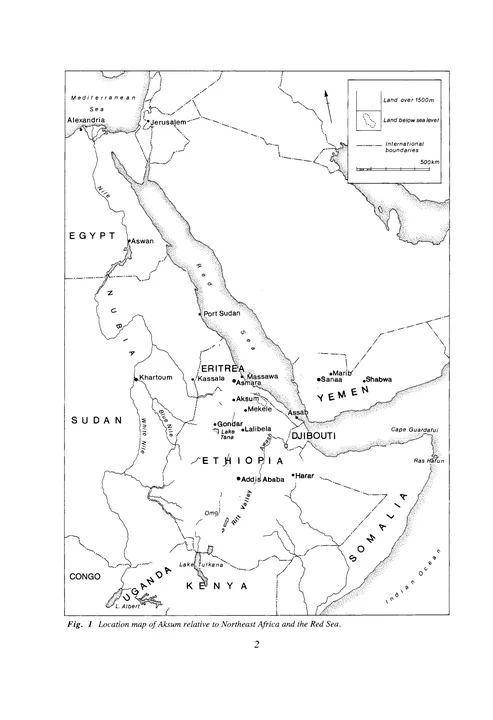 Archaeology at Aksum, Ethiopia, 1993-7, Volume I — illustrated page 19