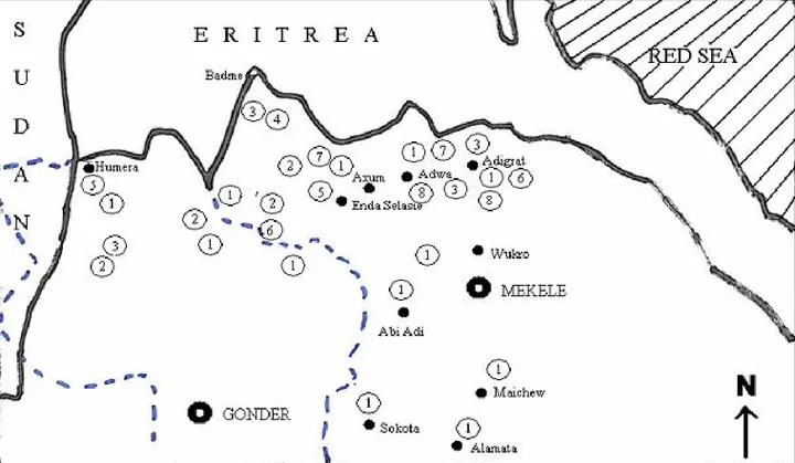 A Political History of the Tigray People’s Liberation Front (1975-1991): Revolt, Ideology and Mobilisation in Ethiopia — illustration 1, PDF page 14