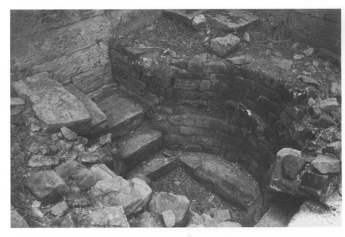 Yeha, the ancient baptistery, viewed from the northwest, 2001.