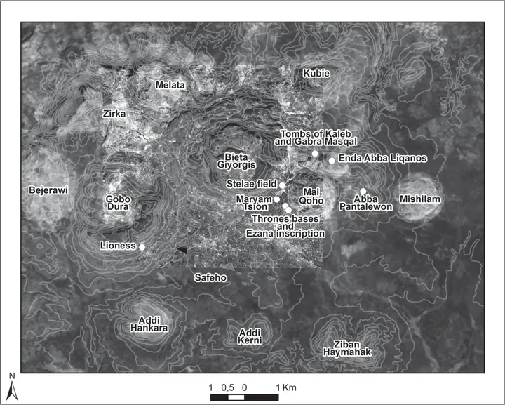 Ancient Settlement Patterns in the Area of Aksum (Tigray, Northern Ethiopia) – Ca. 900 BCE–800/850 CE — illustration 1, PDF page 29