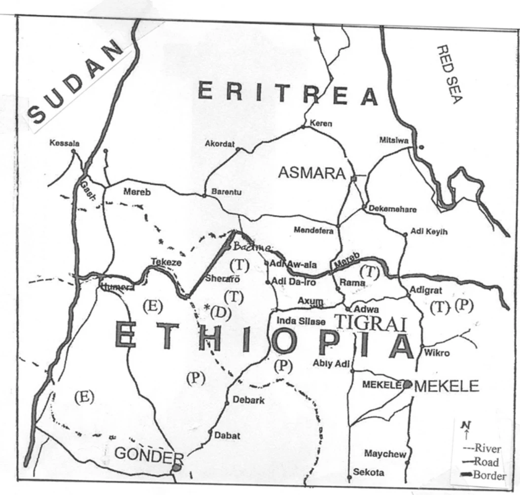 A Political History of the Tigray People’s Liberation Front (1975-1991): Revolt, Ideology and Mobilisation in Ethiopia — illustration 1, PDF page 13