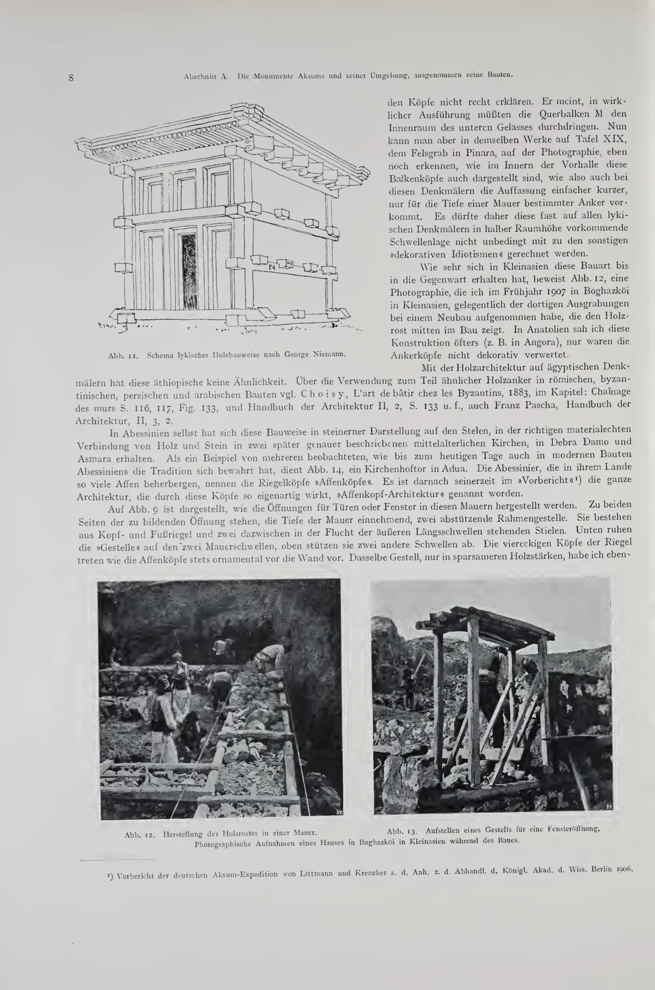 Deutsche Aksum-Expedition, Band II: Ältere Denkmäler Nordabessiniens — illustrated page 18