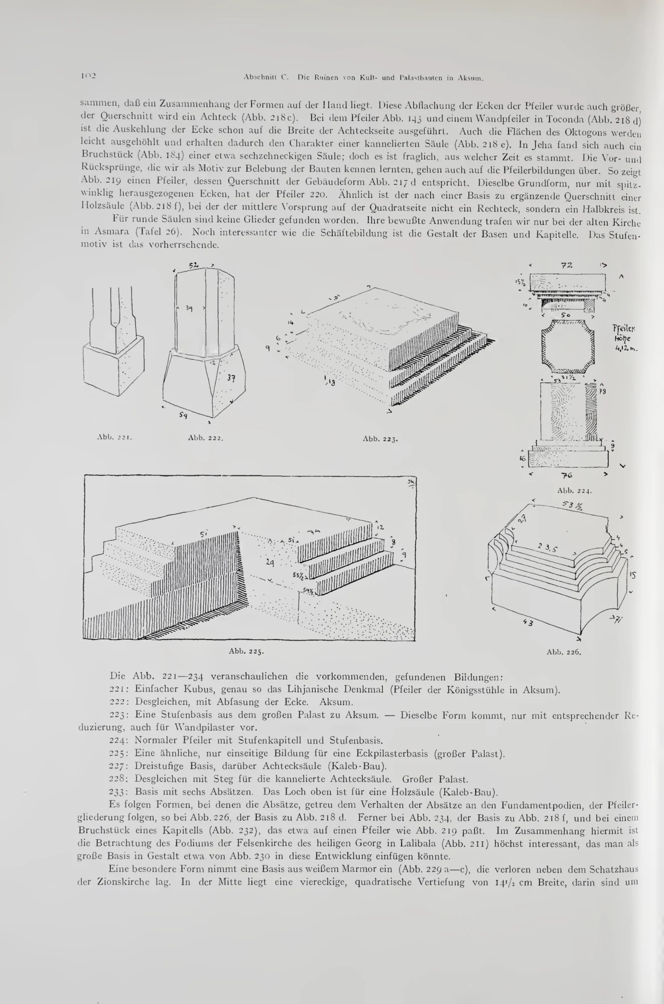 Deutsche Aksum-Expedition, Band II: Ältere Denkmäler Nordabessiniens — illustrated page 112