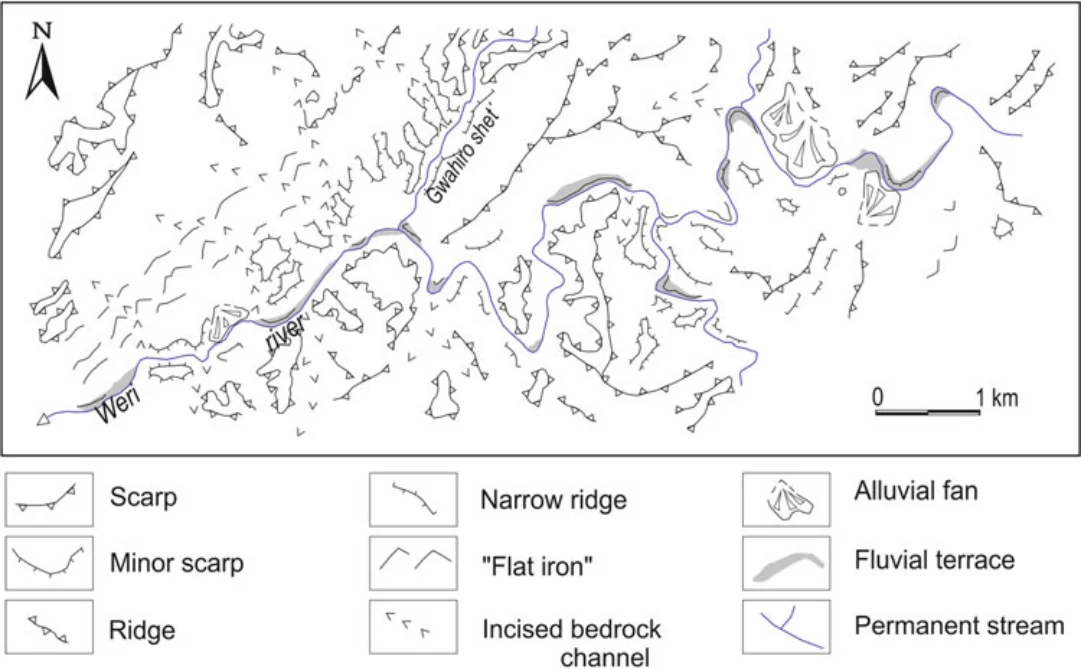 Landscapes and Landforms of Ethiopia — illustration 1, PDF page 174