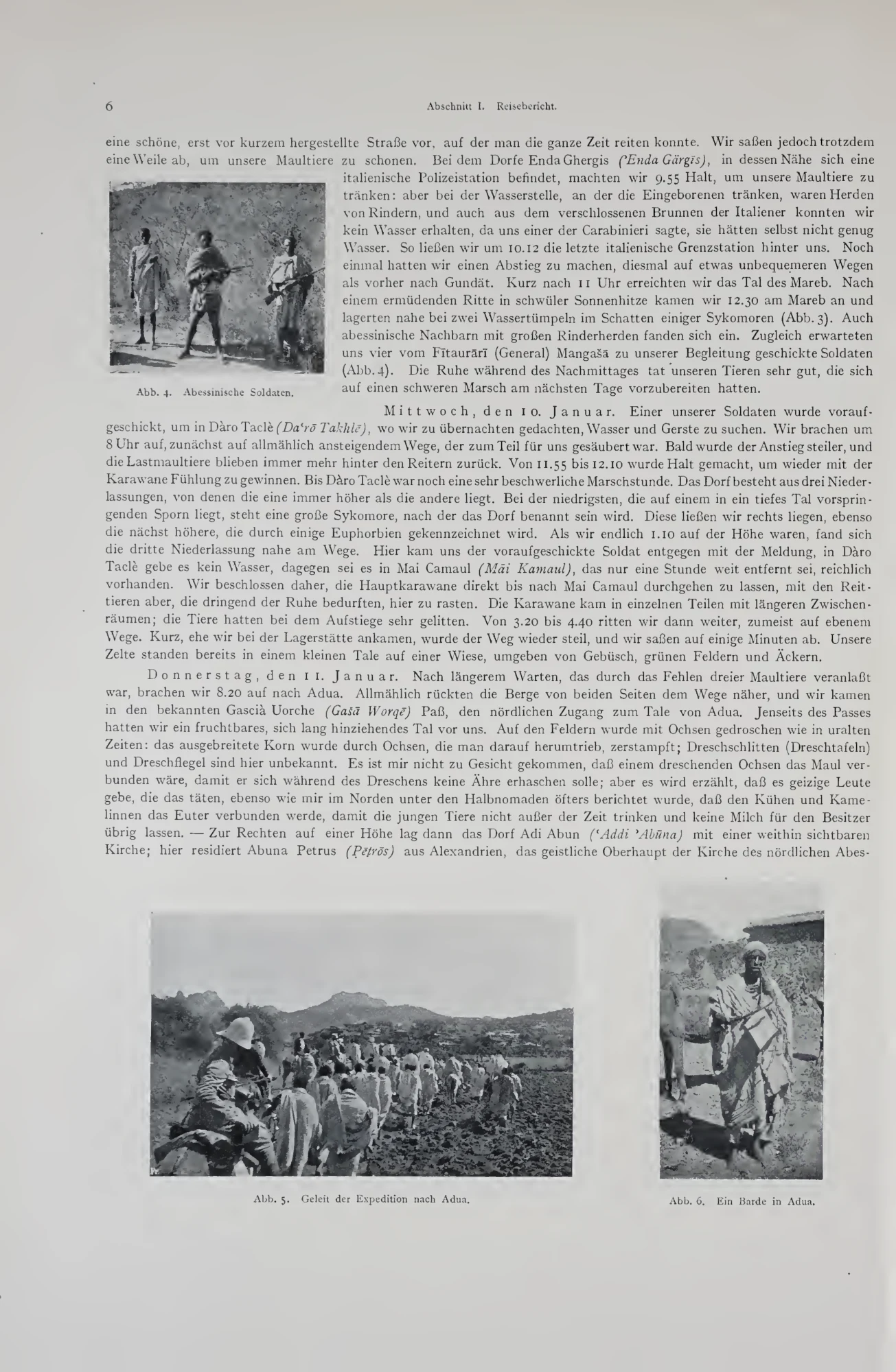 Deutsche Aksum-Expedition, Band I: Reisebericht der Expedition, Topographie und Geschichte Aksums — illustrated page 16