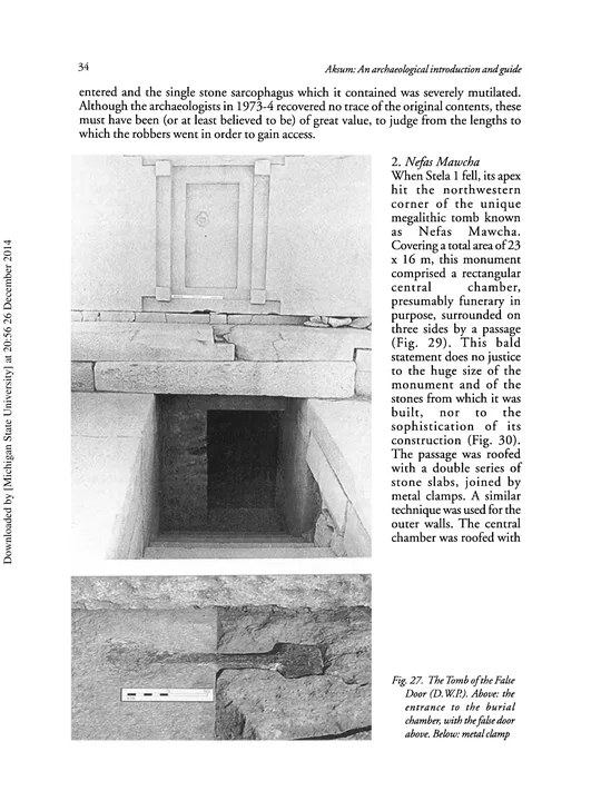 Aksum: An archaeological introduction and guide — illustrated page 35