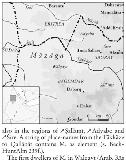 Illustration, Encyclopaedia Aethiopica volume 3, PDF page 920