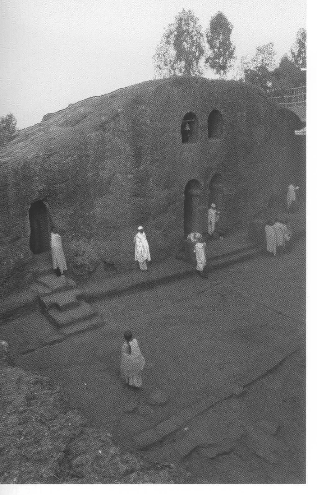 Lalibela, the west end of Beta Maryam’s court, 2006.