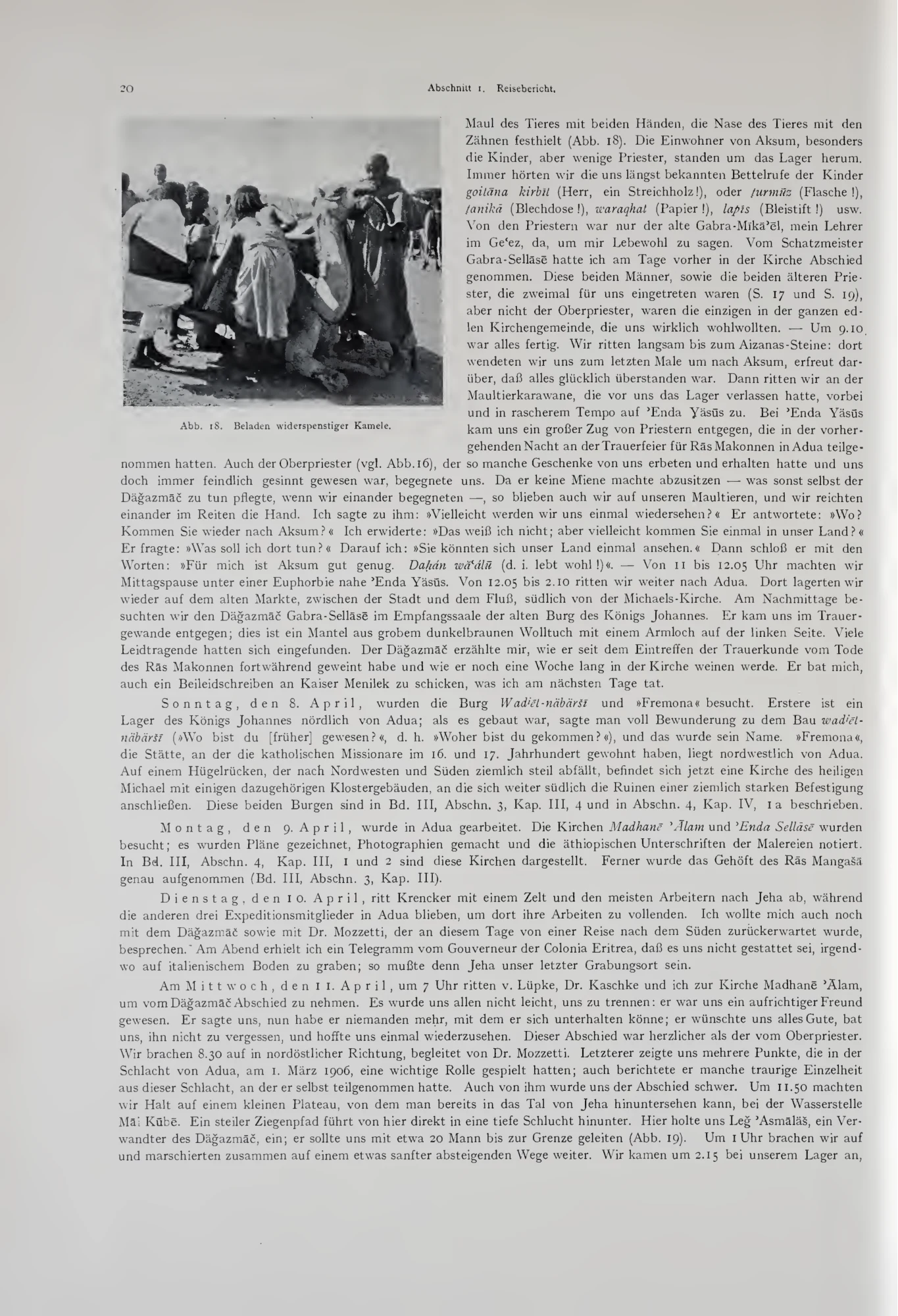 Deutsche Aksum-Expedition, Band I: Reisebericht der Expedition, Topographie und Geschichte Aksums — illustrated page 30